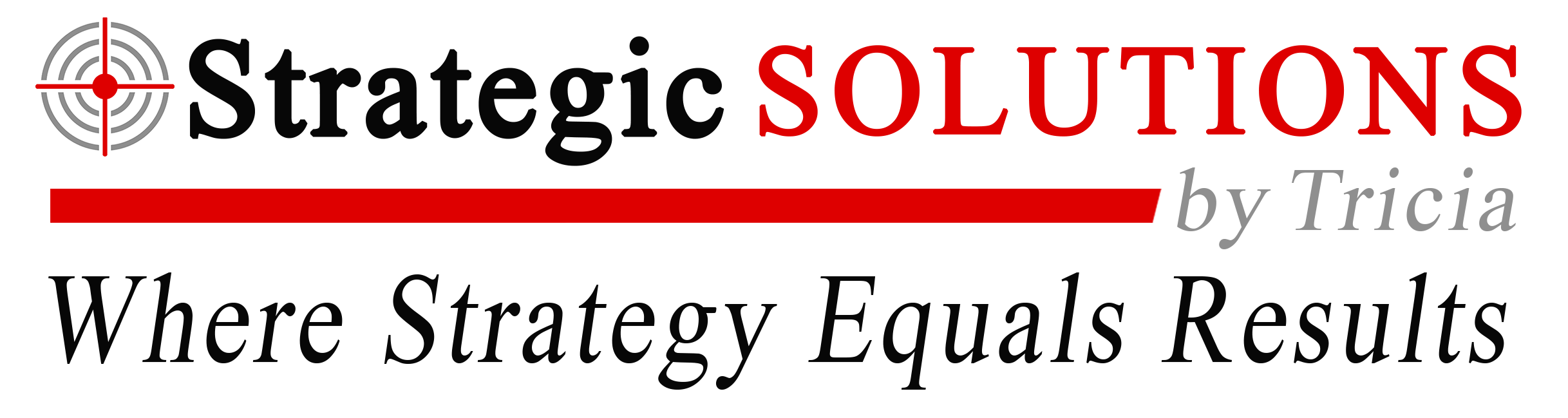 Strategic Solutions by Tricia Logo